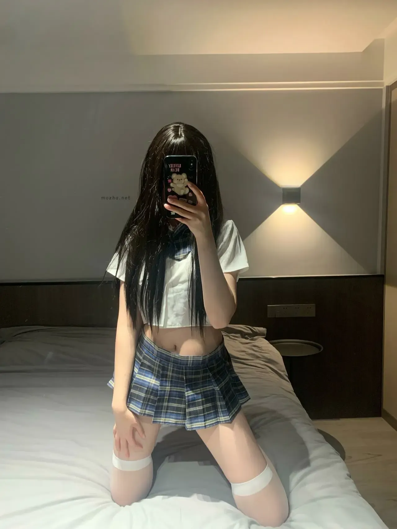 林扣弦 – JK白丝袜【36P】